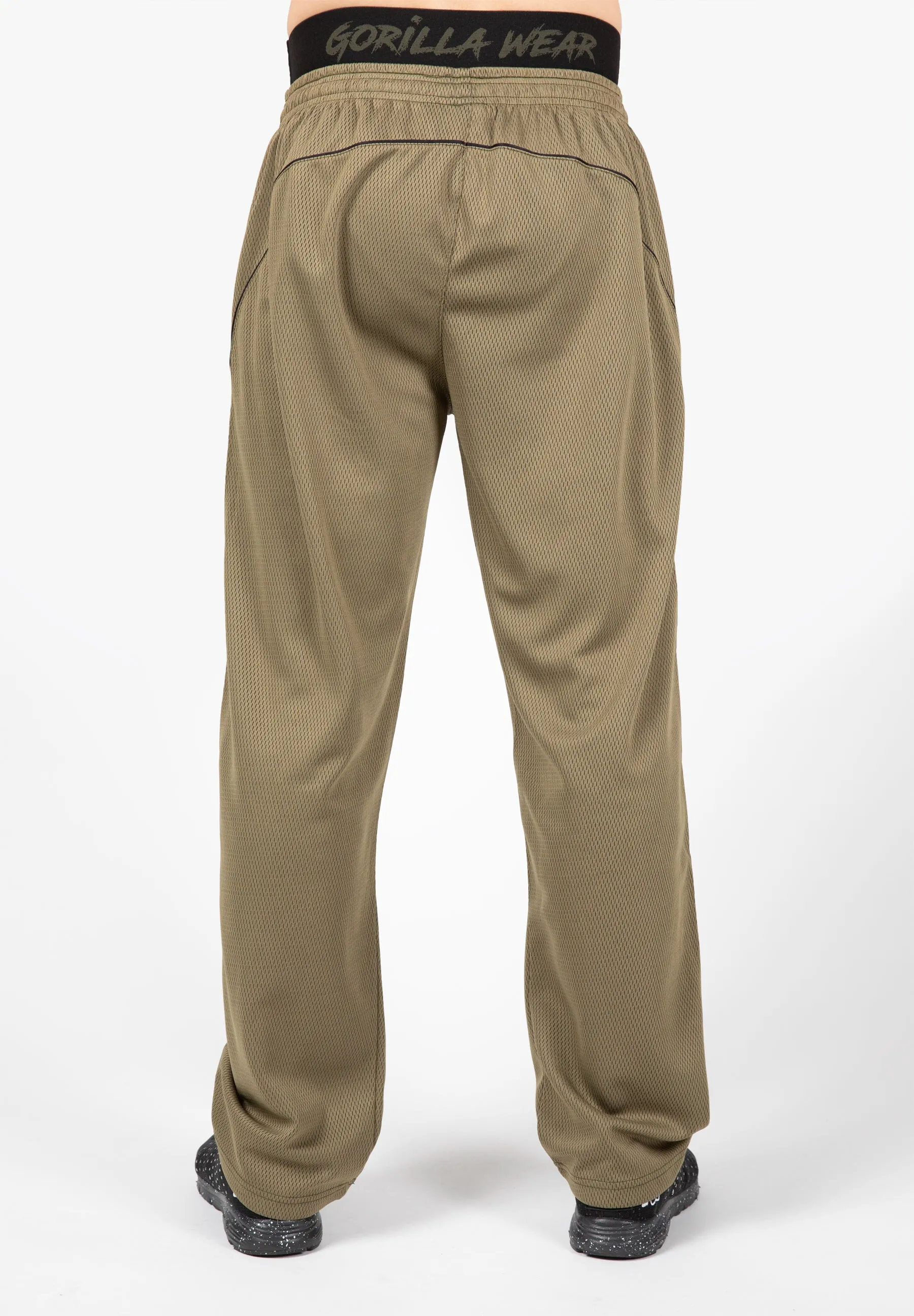 Mercury Mesh Pants - Army Green/Black