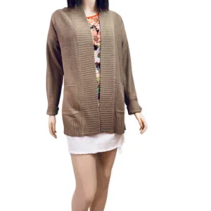 Mid-Length Lightweight Knit Cardigan