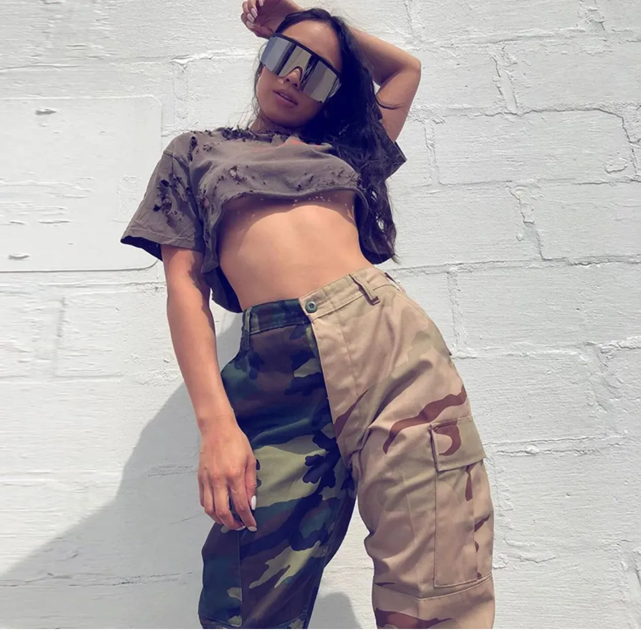 Mixed Emotion Camo Joggers