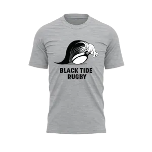 Moncton Black Tide Wave Tee - Athletic Grey - Men's/Women's/Youth