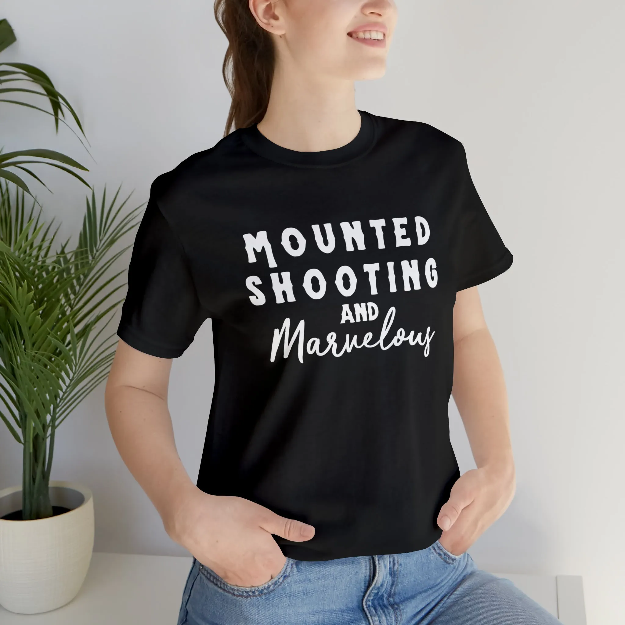 Mounted Shooting & Marvelous Short Sleeve Tee