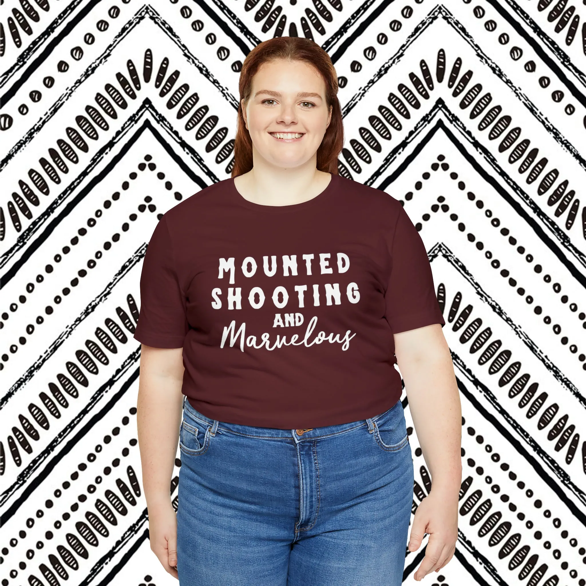 Mounted Shooting & Marvelous Short Sleeve Tee