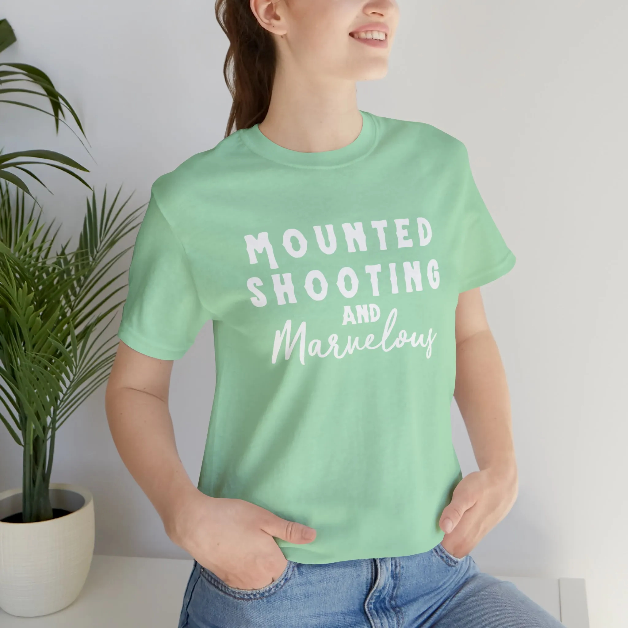 Mounted Shooting & Marvelous Short Sleeve Tee