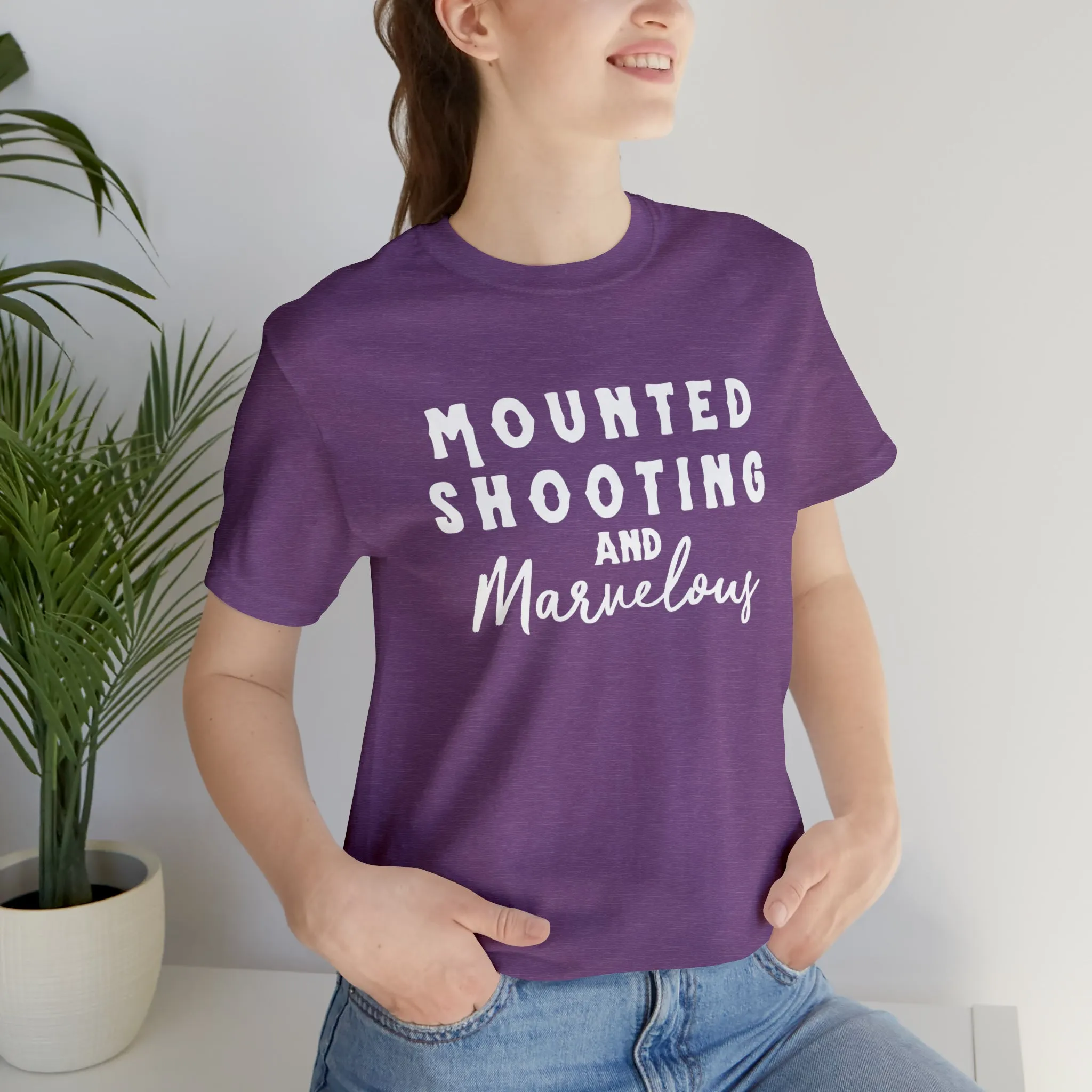 Mounted Shooting & Marvelous Short Sleeve Tee