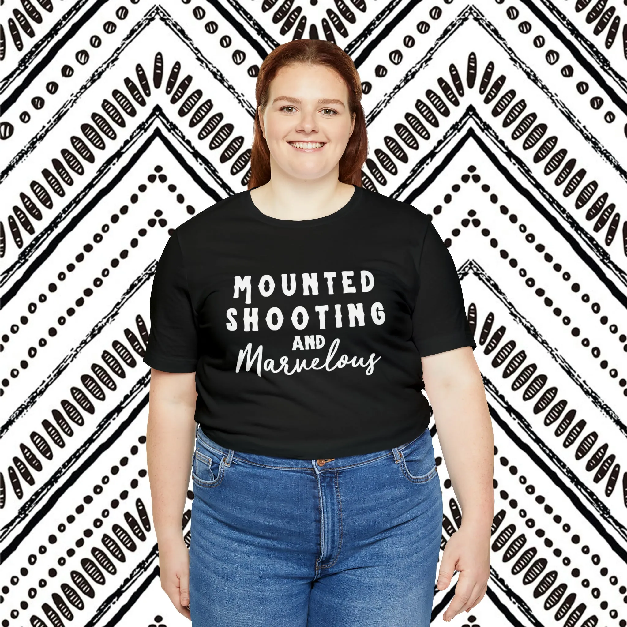 Mounted Shooting & Marvelous Short Sleeve Tee
