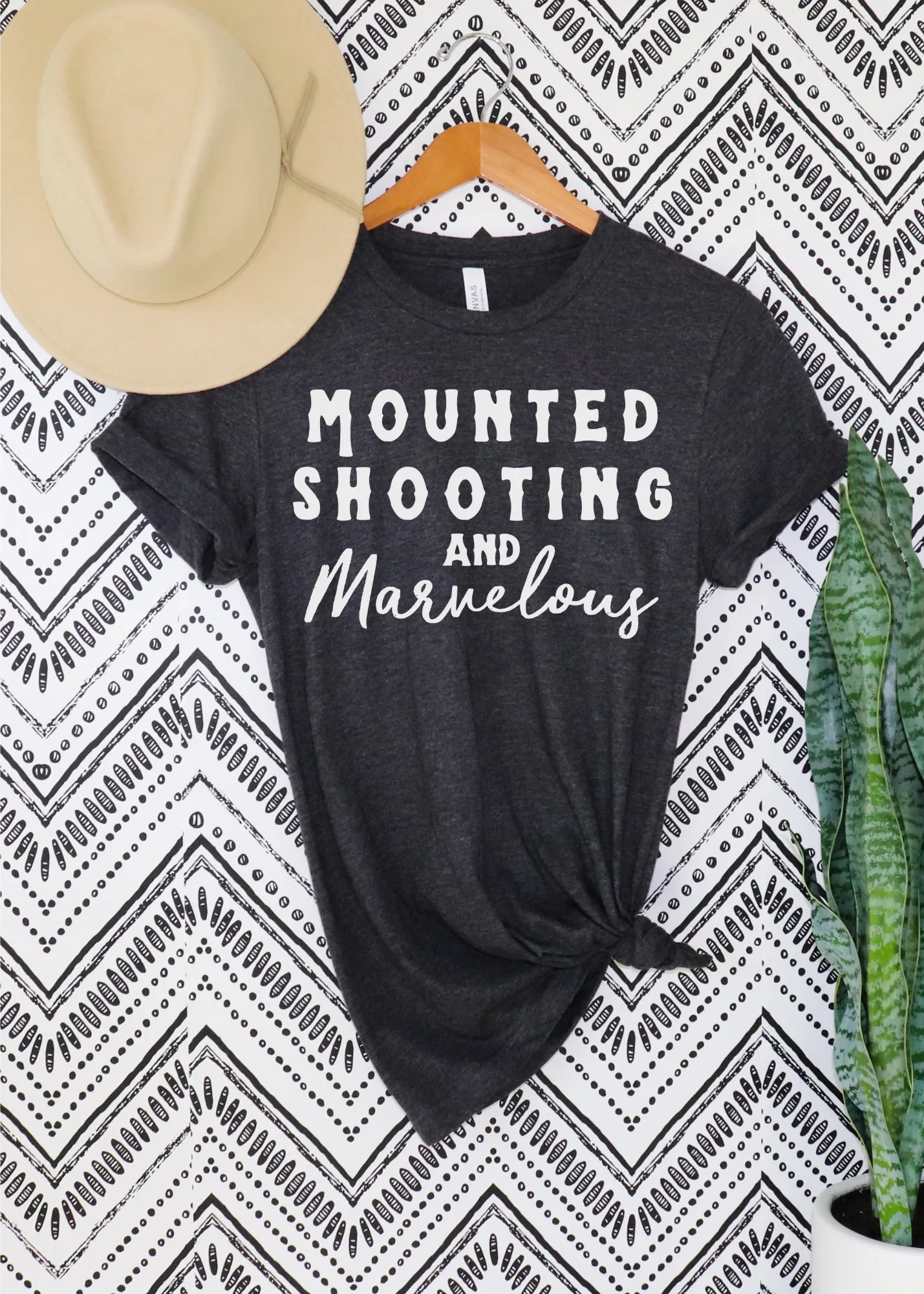 Mounted Shooting & Marvelous Short Sleeve Tee