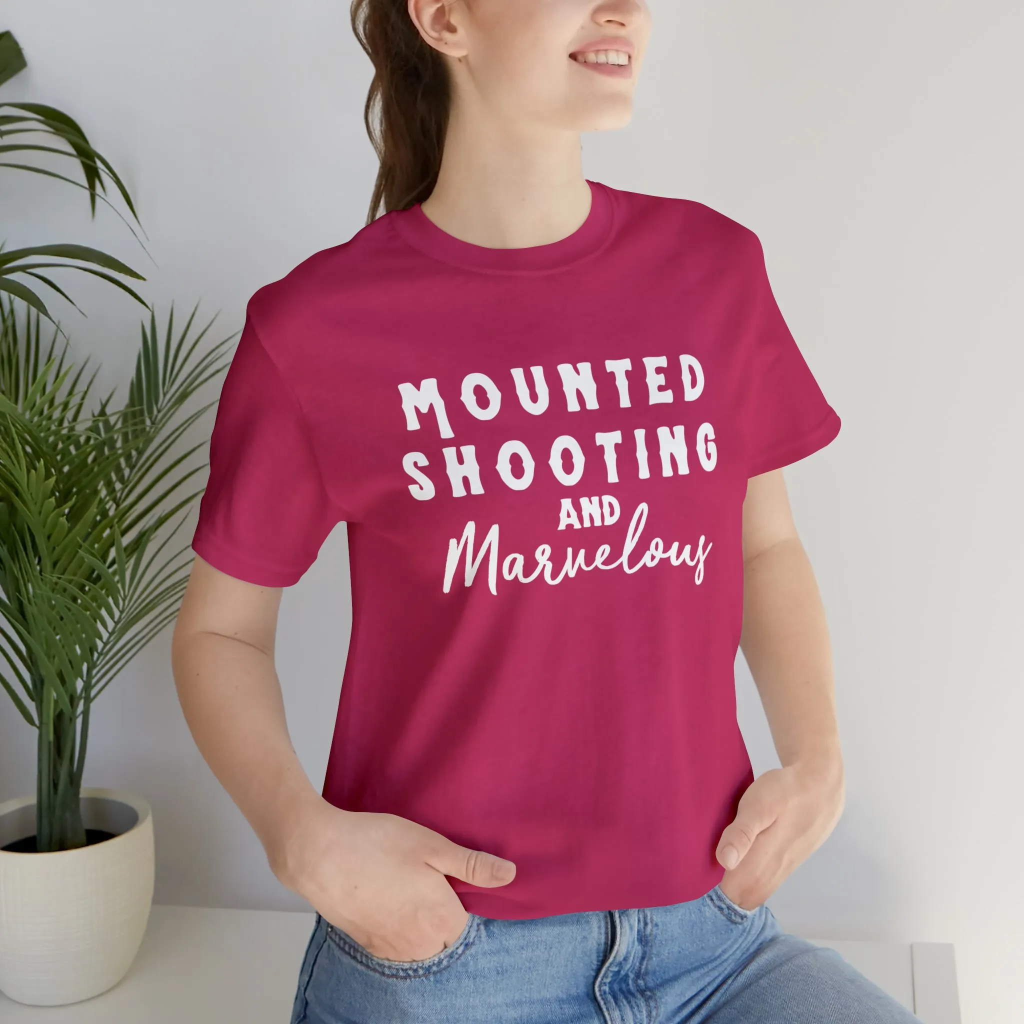 Mounted Shooting & Marvelous Short Sleeve Tee