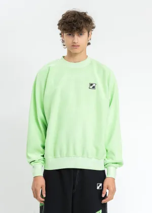 Neon Green Big Lettering Sweater