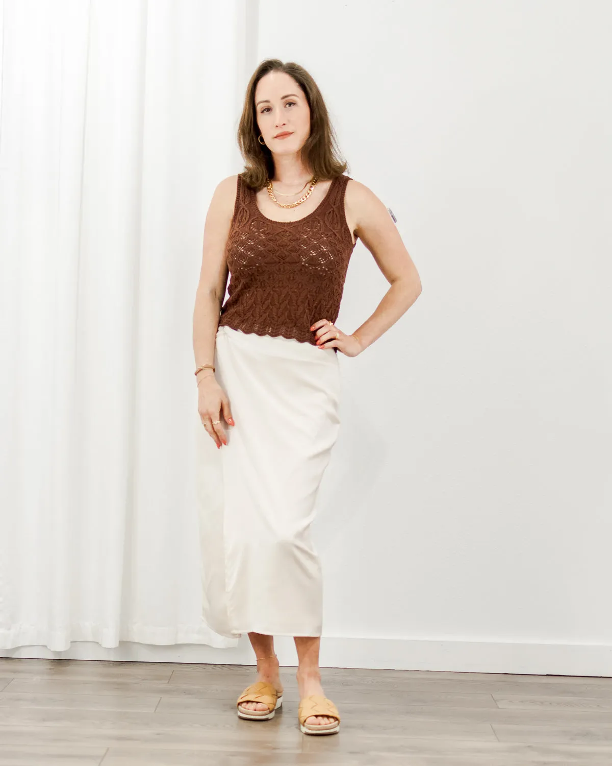 Nora Crochet Tank