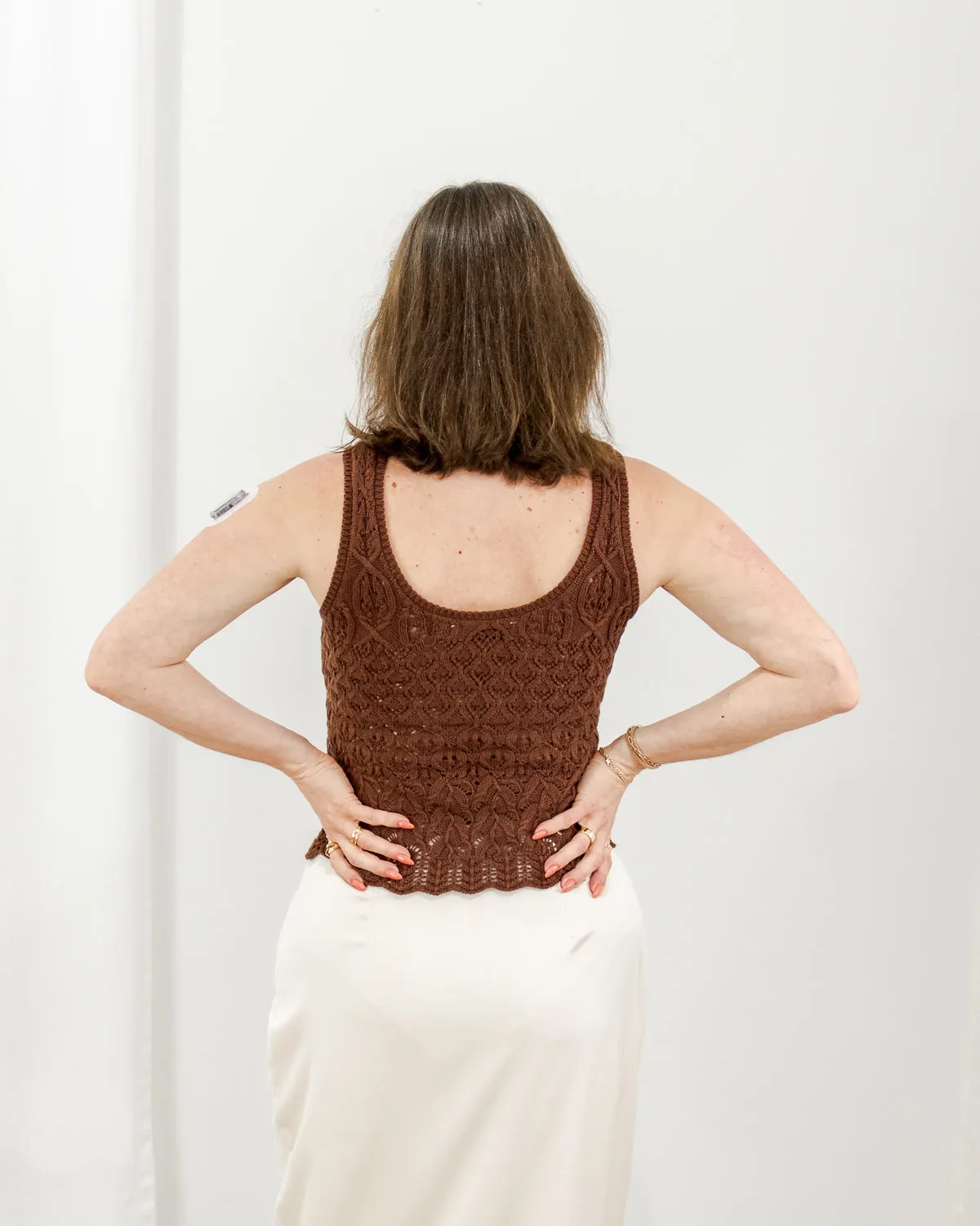 Nora Crochet Tank