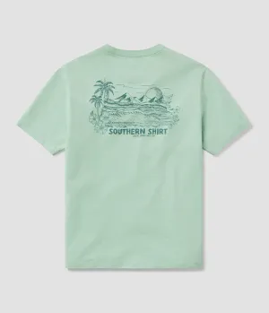 Off Resort Tee SS - Dusty Green
