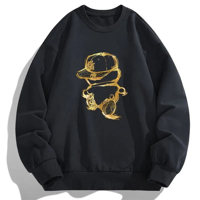 Oversized Tops Men Plus Size Autumn Pullovers Sweatshirts 6XL 7XL 110-180kg Man Round Neck Long Sleeve Printed Big Size Clothing