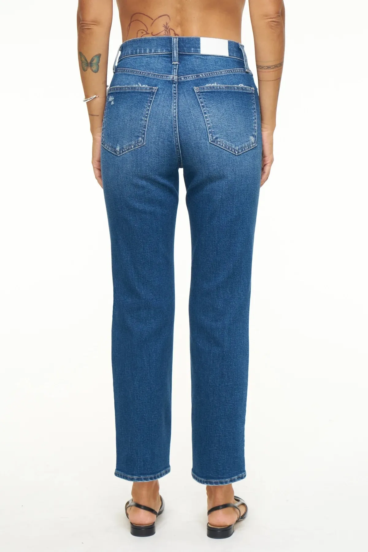 Pistola Charlie High Rise Classic Straight Ankle