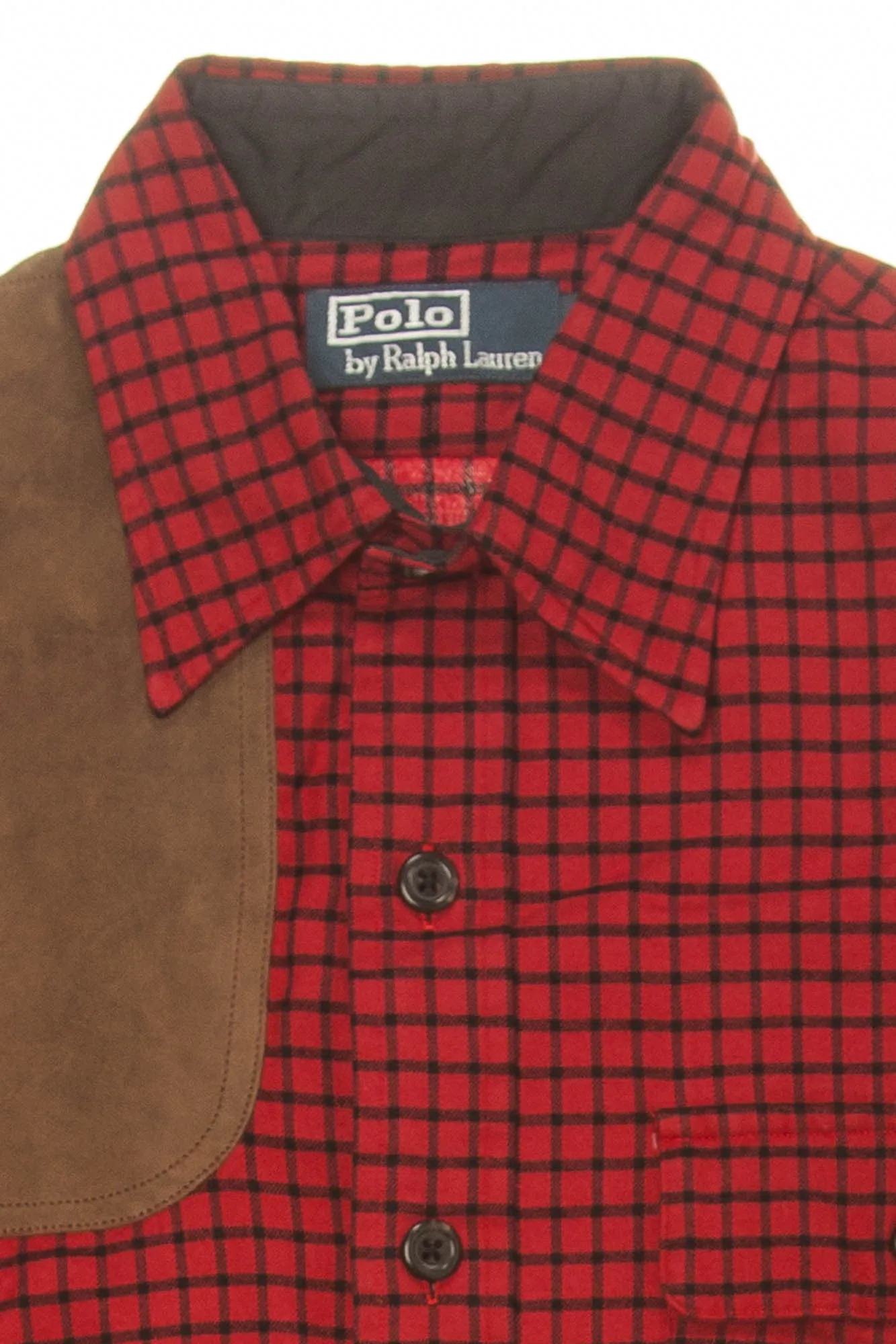 Polo By Ralph Lauren - Red Checkered Long Sleeve Button Up Dress Shirt -