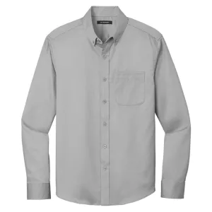 Port Authority Long Sleeve SuperPro React Twill Shirt
