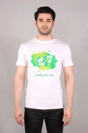 "LEKEY" Classic Crew Neck Pakistan Graphic T-Shirt