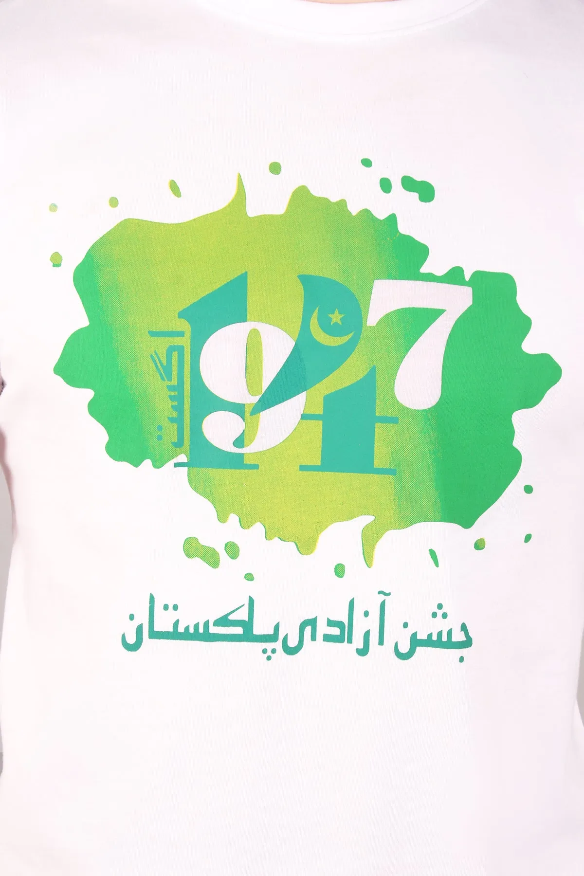 "LEKEY" Classic Crew Neck Pakistan Graphic T-Shirt