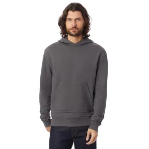 Relaxed Vintage French Terry Pullover Hoodie (Dark Grey)