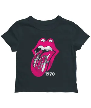 Rowdy Sprout Girls Rolling Stones 1970 Fitted Tee