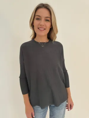Sabrina Boxy Sweater - Tornado
