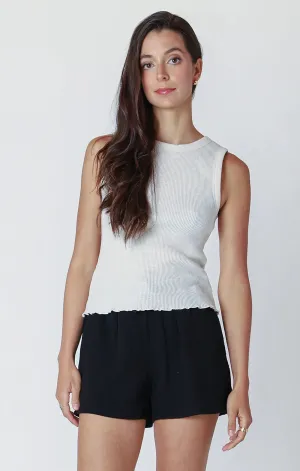 Sleeveless Tank Top Oat Heather 2524304 D