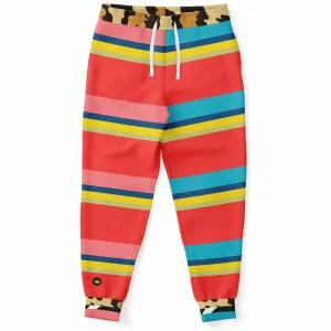 South Beach Rugby Stripe Eco-Poly Unisex Joggers