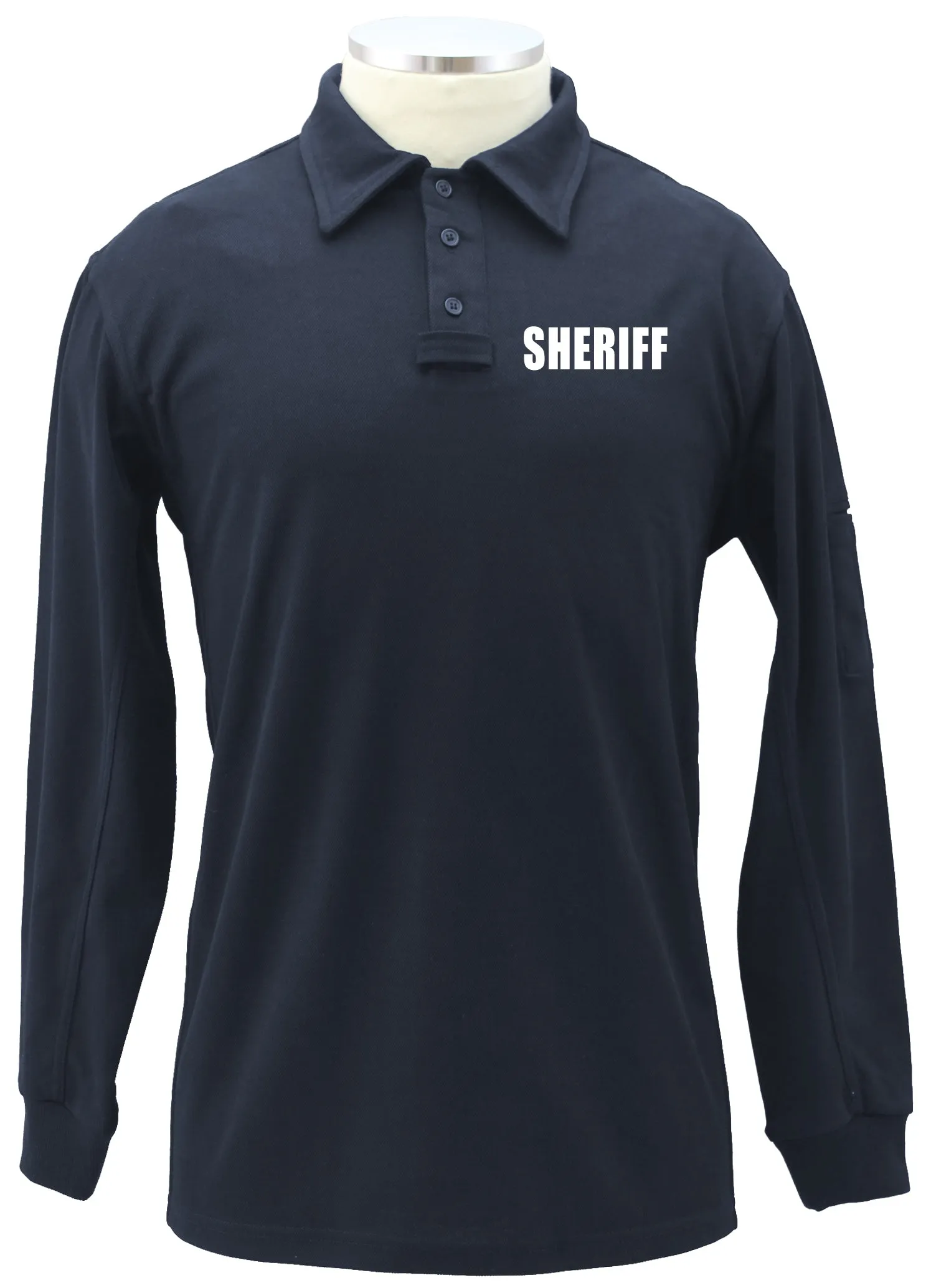Tactical Performance Long Sleeves Polo Shirt With ID