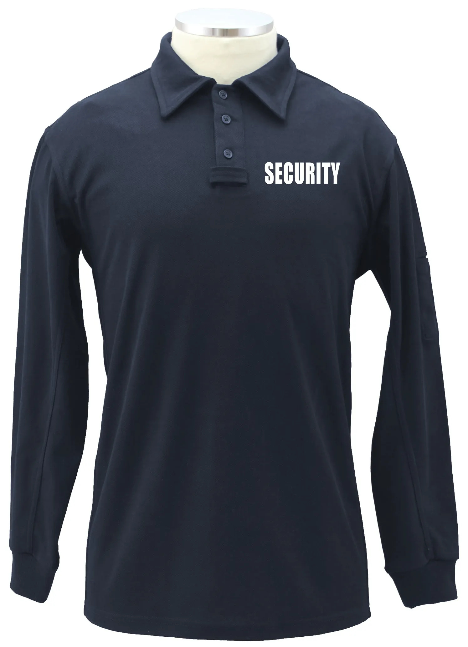 Tactical Performance Long Sleeves Polo Shirt With ID