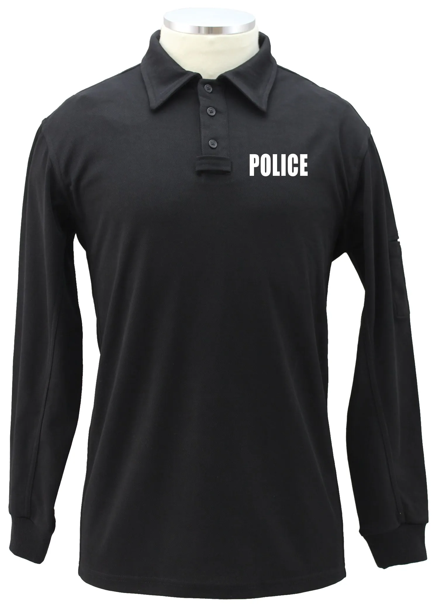 Tactical Performance Long Sleeves Polo Shirt With ID