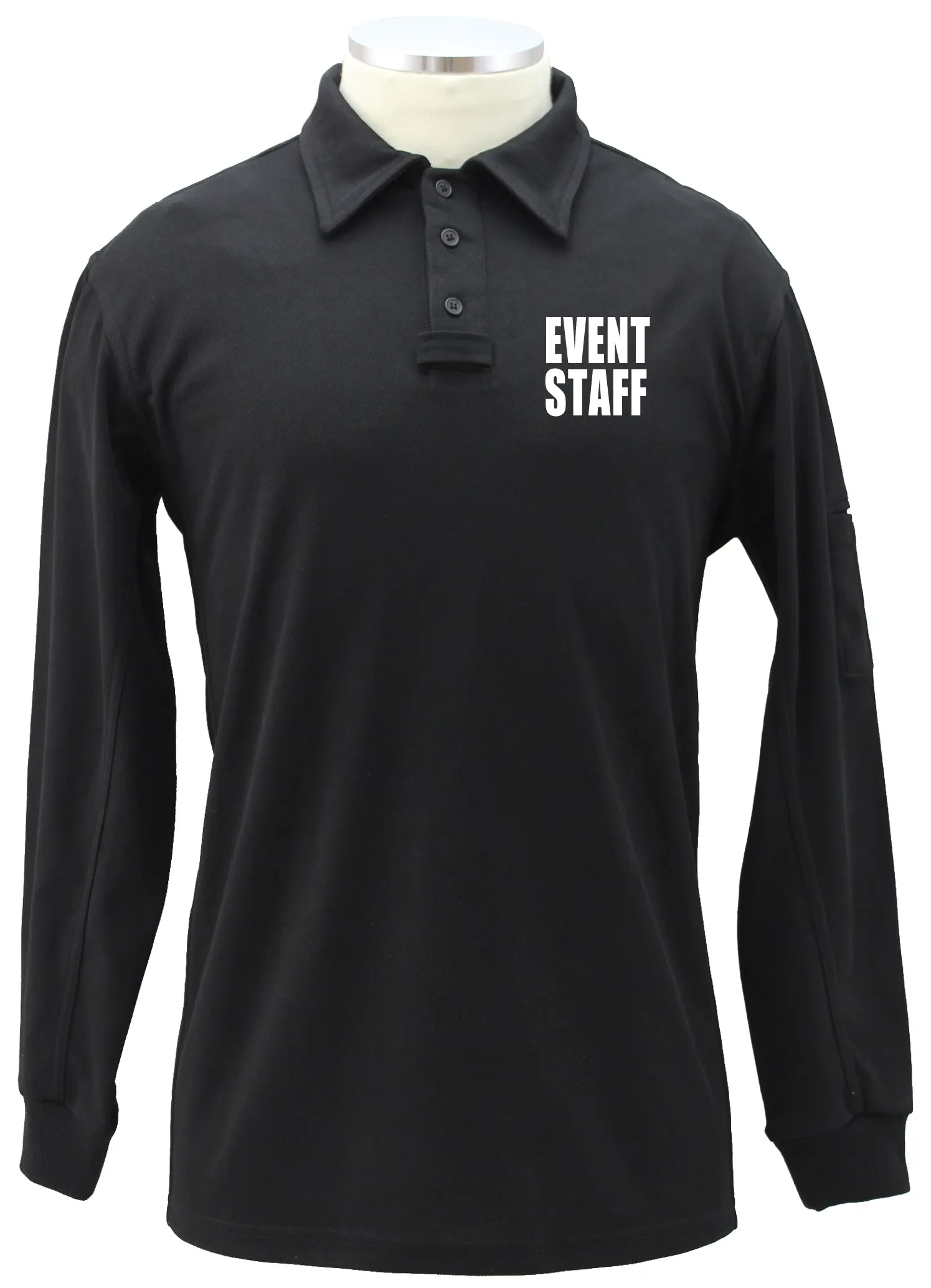 Tactical Performance Long Sleeves Polo Shirt With ID