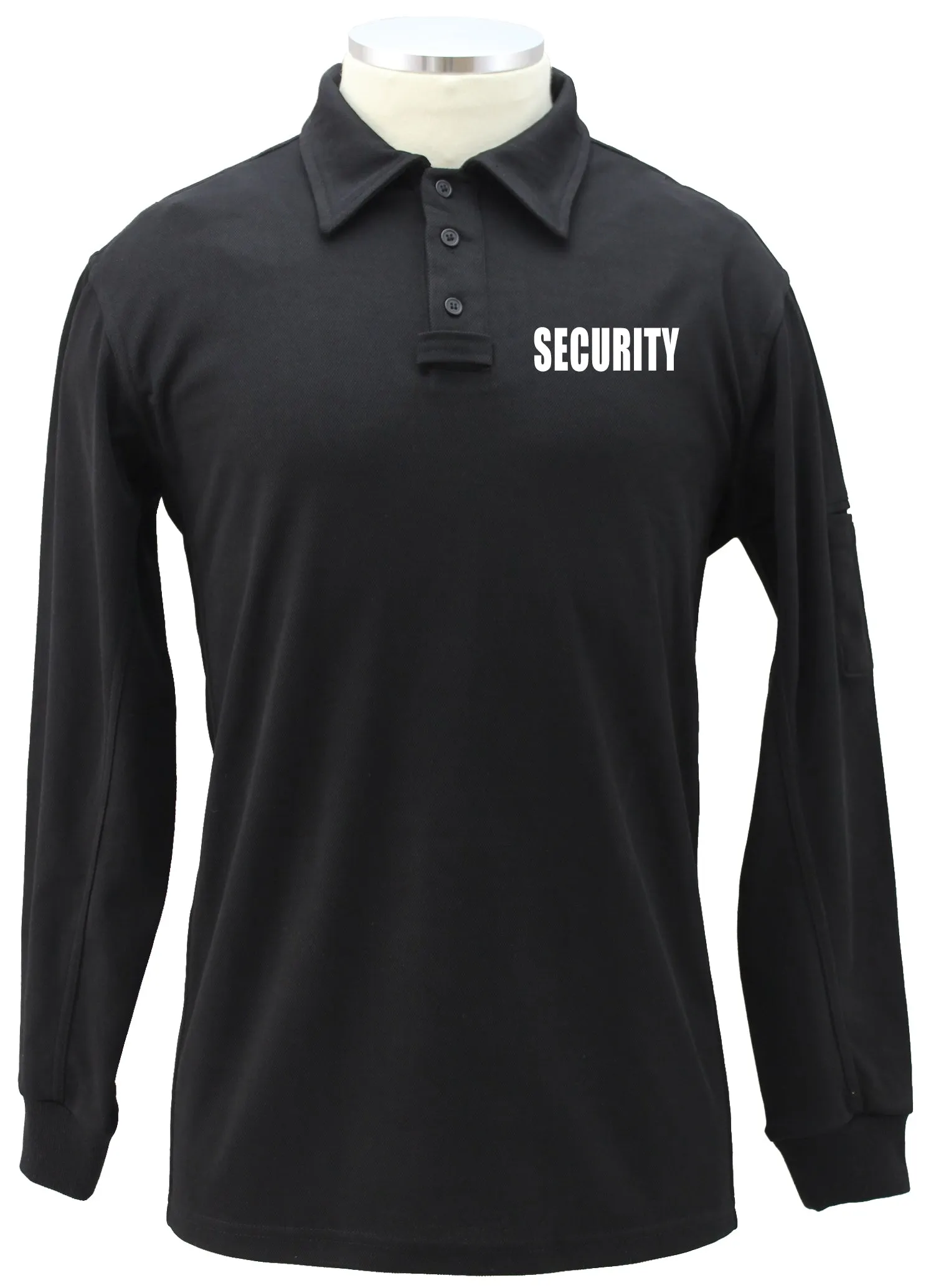 Tactical Performance Long Sleeves Polo Shirt With ID