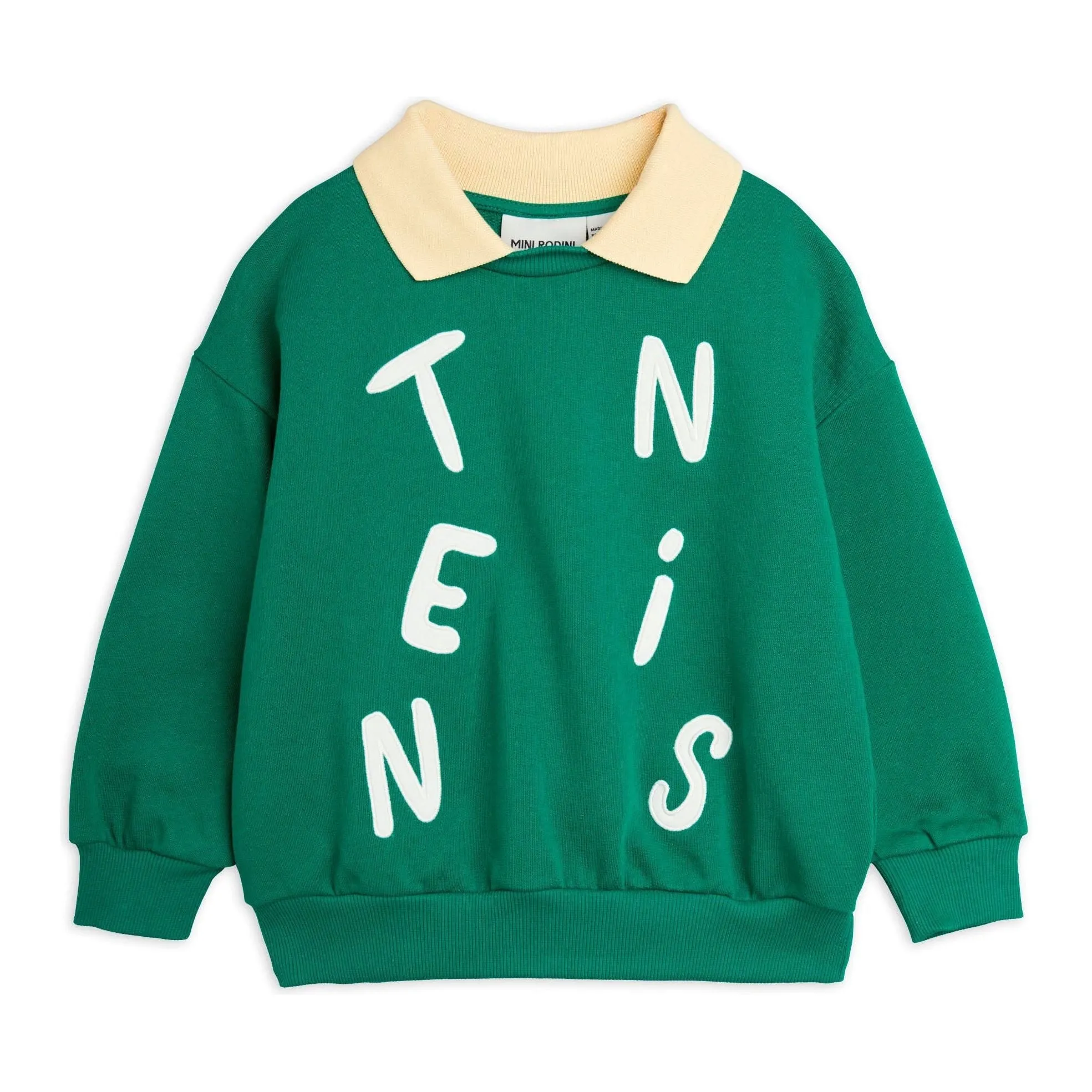 Tennis Application Collar Sweatshirt