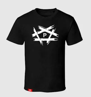 The Pentagon Logo Tee - (BLACK)