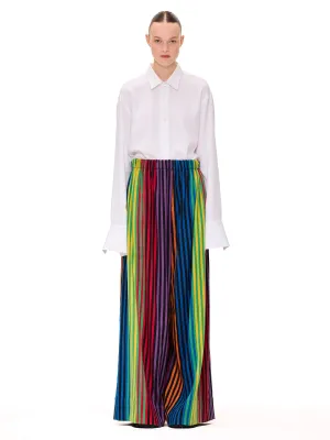 The Wide Leg Pant : Stripe 46