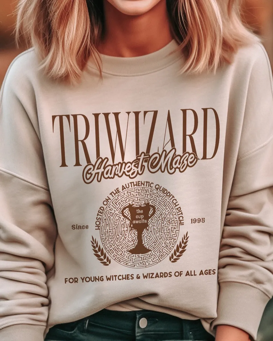 Tournament Maze Crewneck Sweatshirt
