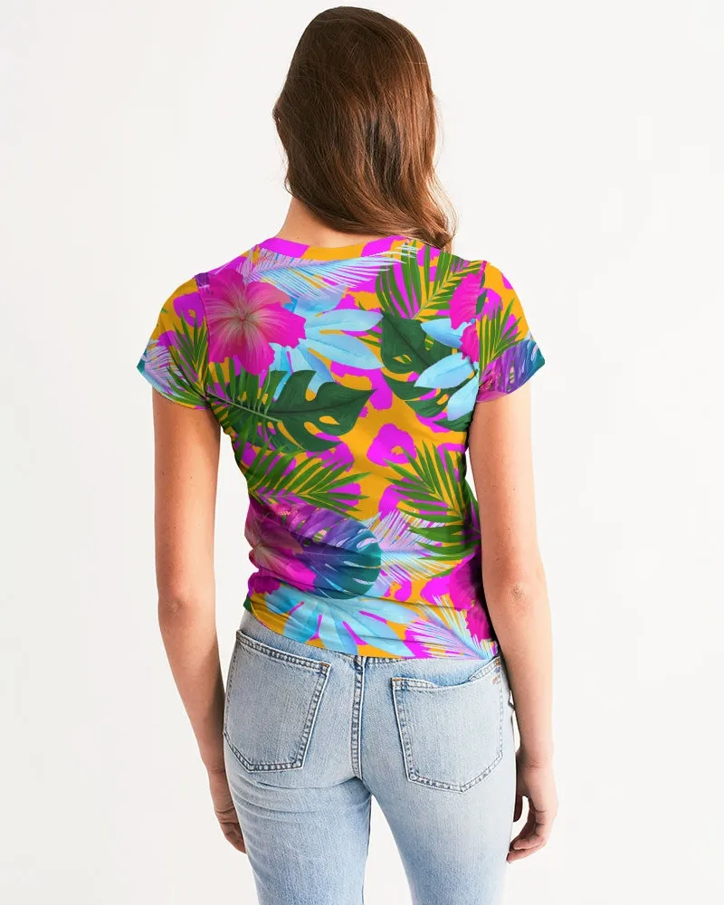 Tropical Floral Women's Tee