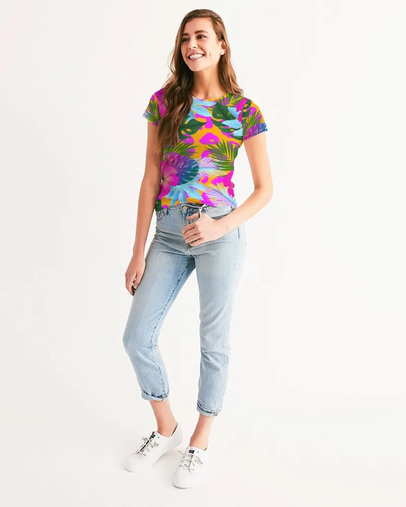 Tropical Floral Women's Tee
