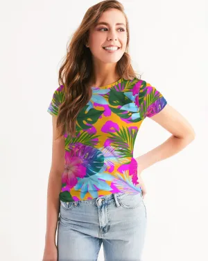 Tropical Floral Women's Tee