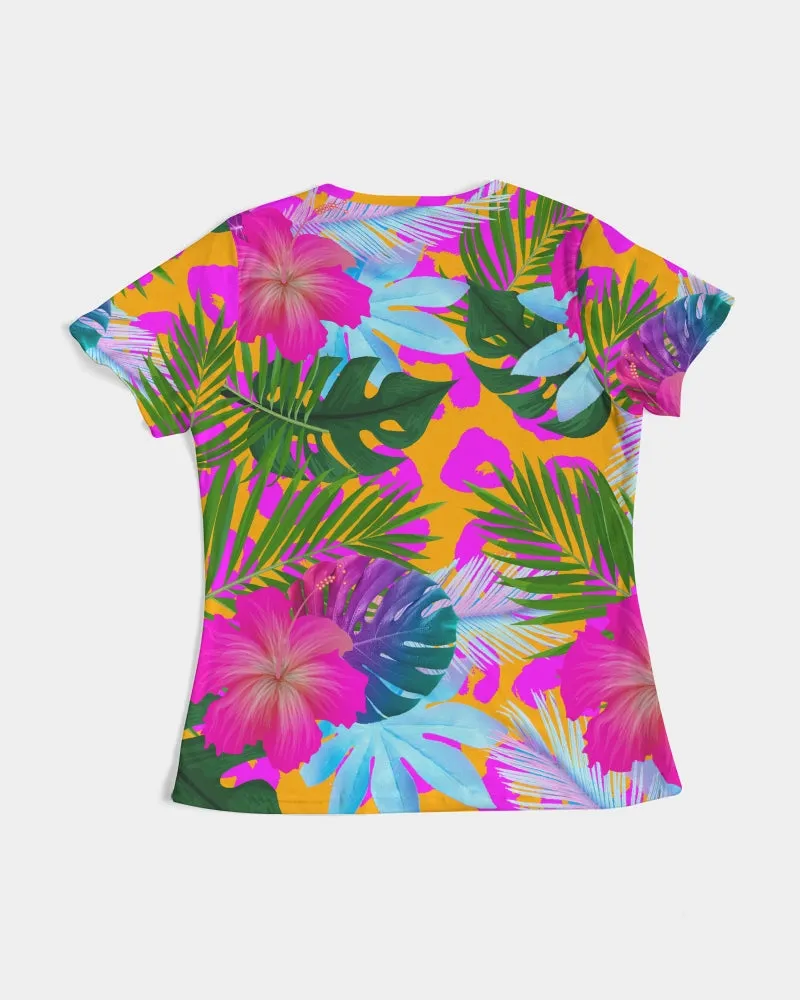 Tropical Floral Women's Tee