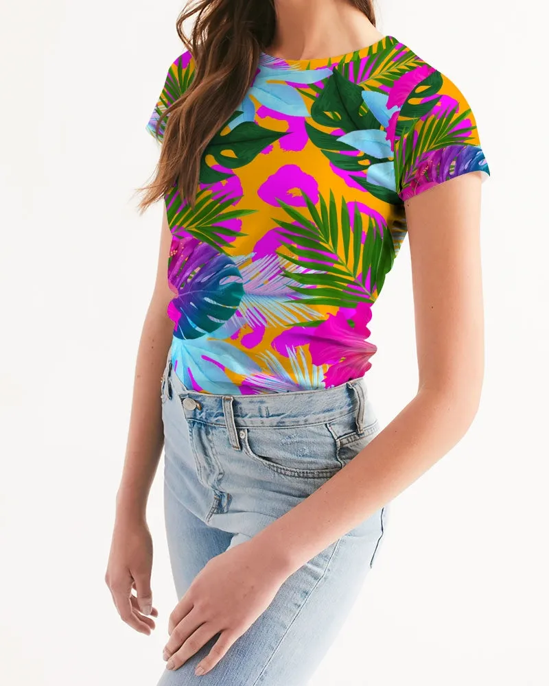 Tropical Floral Women's Tee