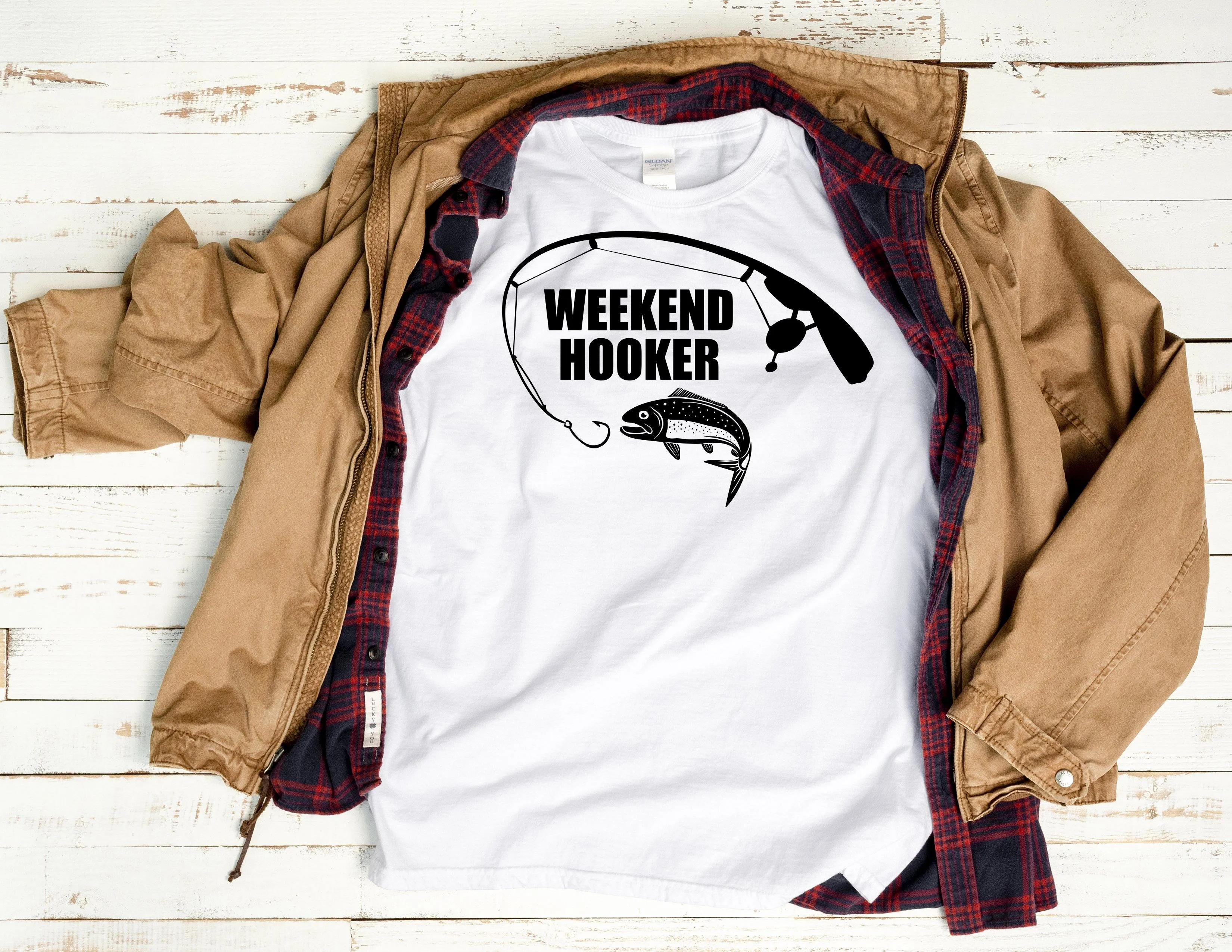 weekend hooker | men's graphic top