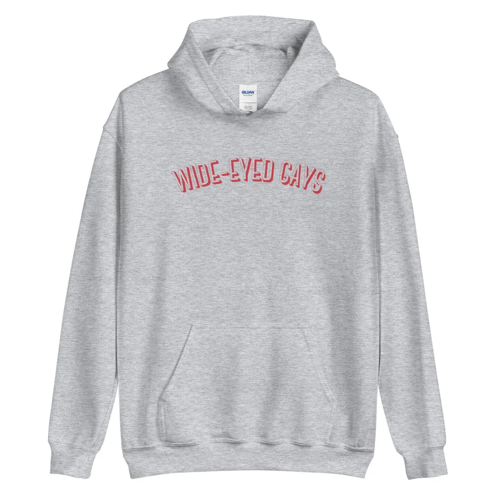 Wide-Eyed Gays Hoodie