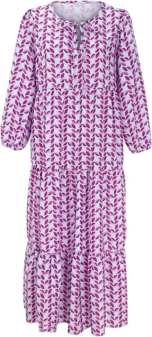 Womens Sundress Pleated Ruffle Maxi Dresses Pretty Garden Dresses for Women Long Puff Sleeve Skirt Vacation Summer 2025