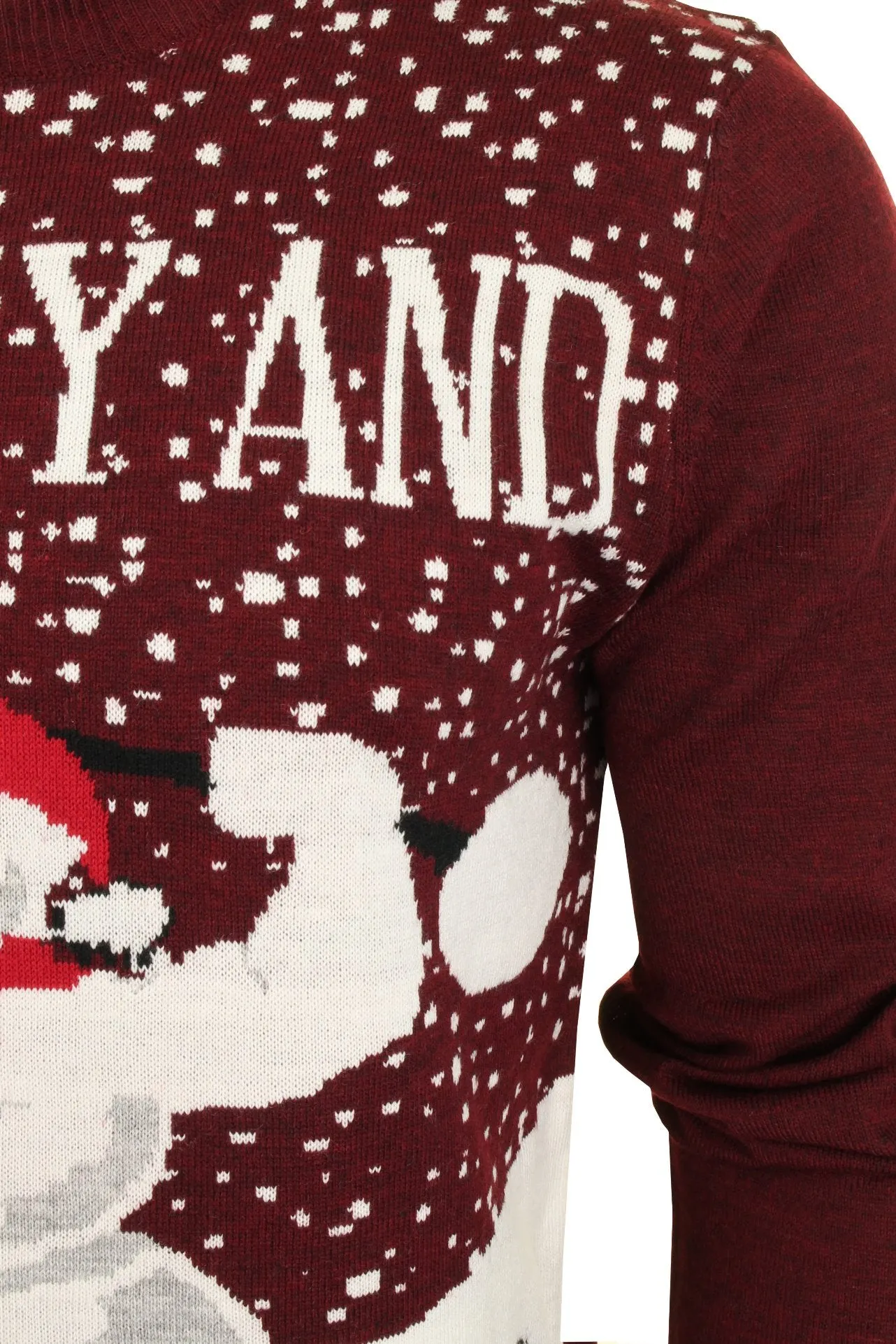 Xact Men's Novely Funny Christmas Jumper, Sexy & I Snow It Slogan, Crew Neck