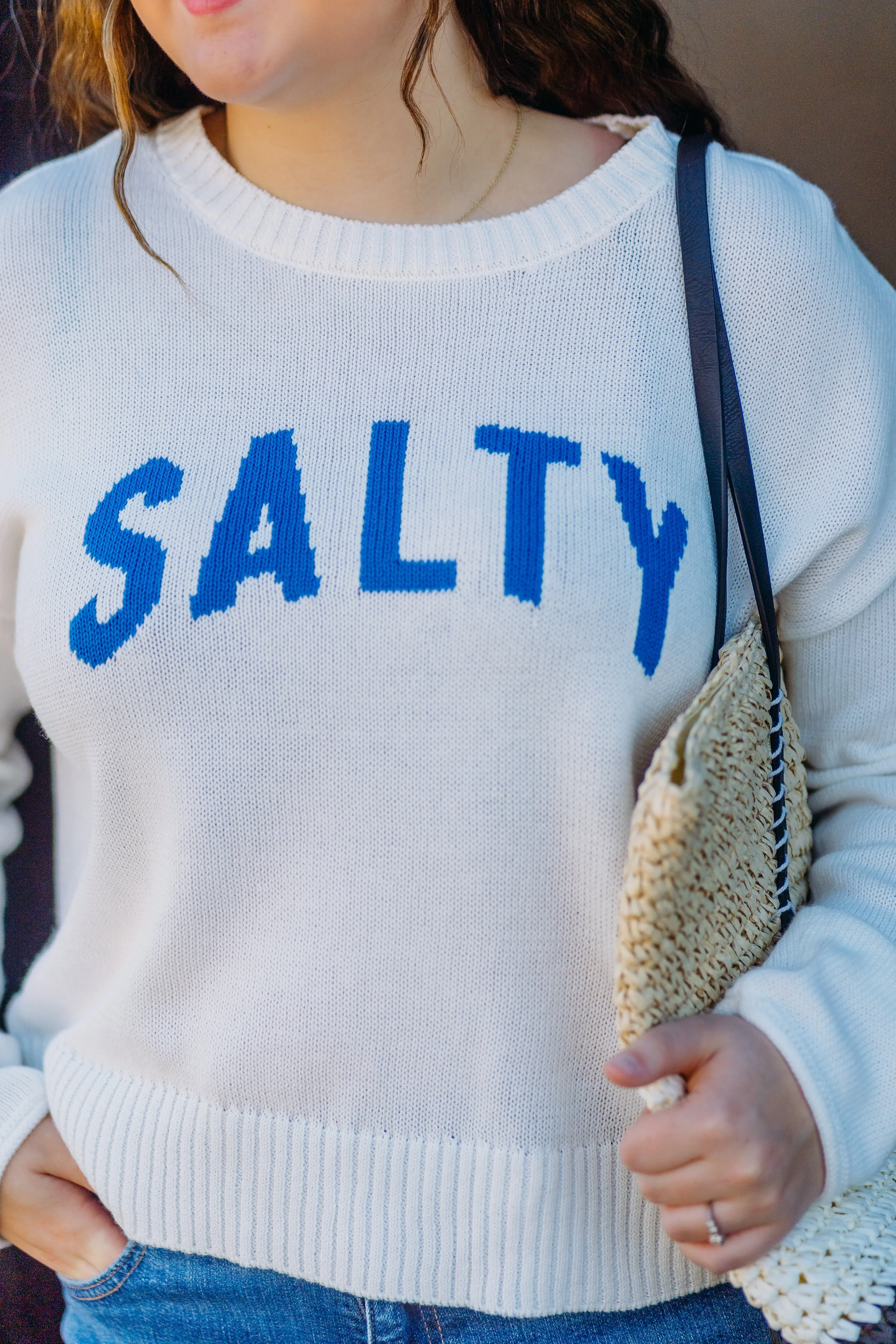 Z Supply: Sienna Salty Sweater in Riviera