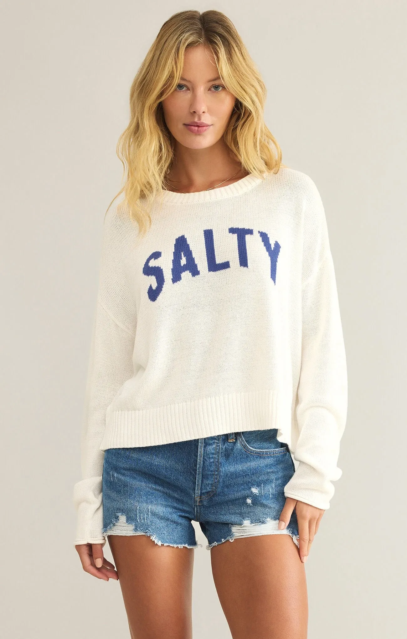 Z Supply: Sienna Salty Sweater in Riviera